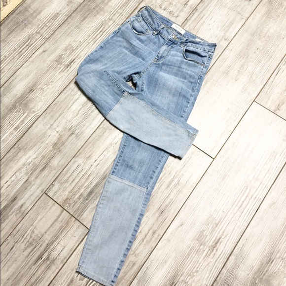 Mid-rise skinniest ankle jeans Ombré bleach - Picture 2 of 7